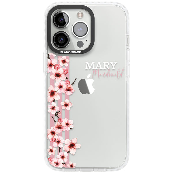 Personalised Cherry Blossom Stripe