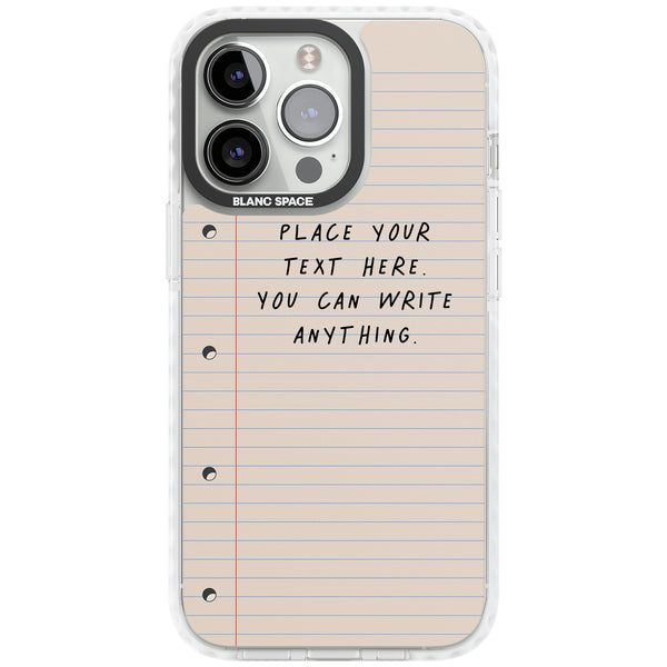 Personalised Lined Paper