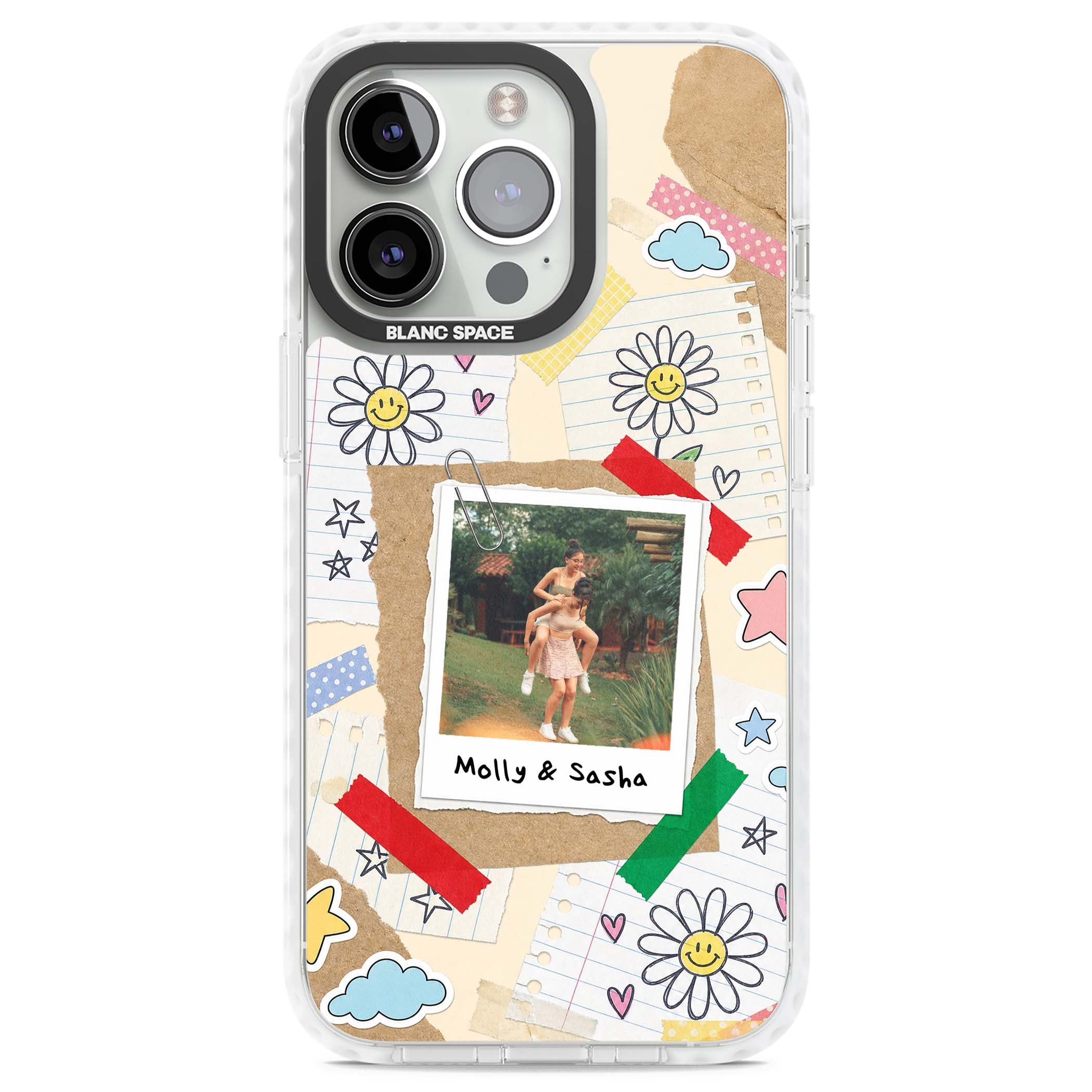 Scrapbook Photo coquette iPhone case | Clear Impact case for iPhone 13 Pro, iPhone 14 Pro, iPhone 15 Pro