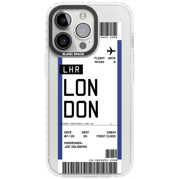 Personalised London Boarding Pass