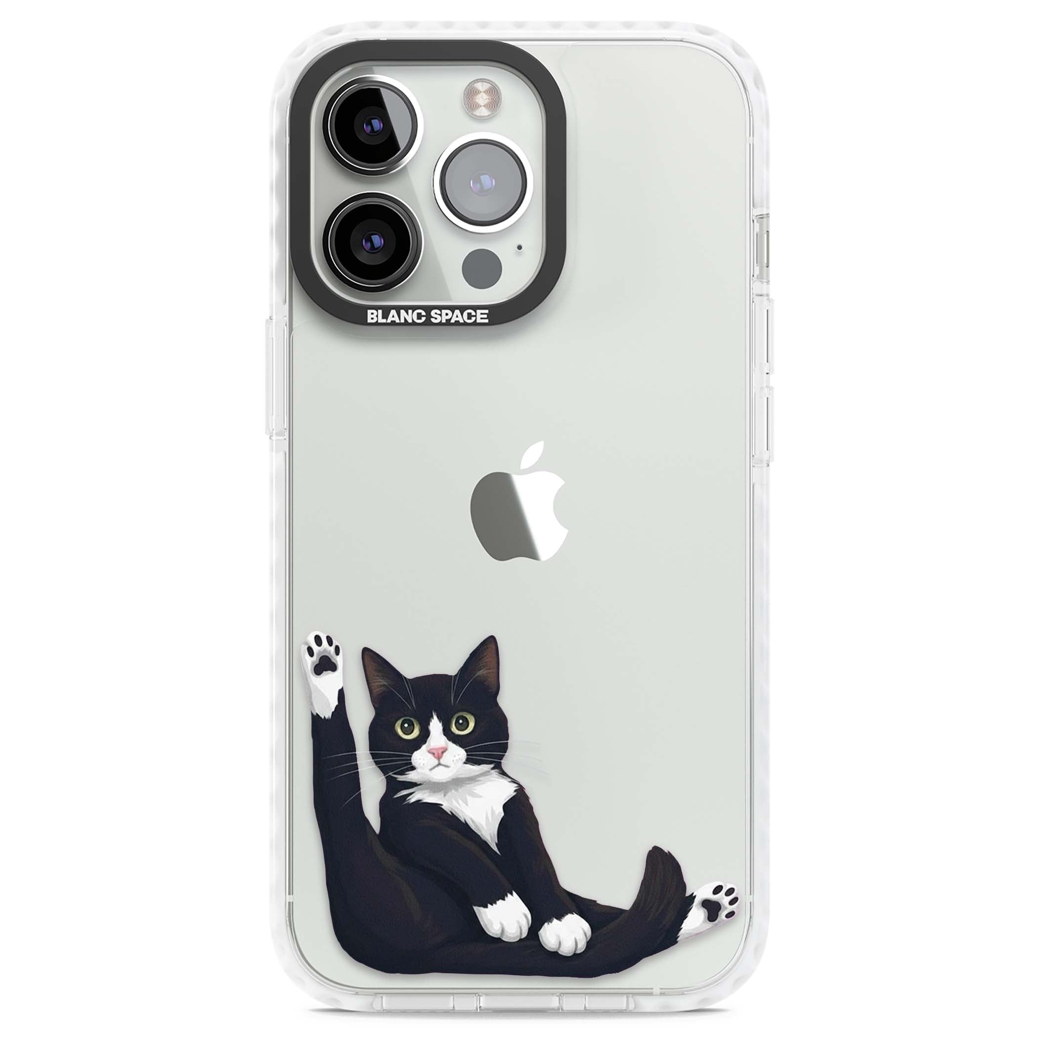Mid-Groom Cat animals iPhone case | Clear Impact case for iPhone 13 Pro, iPhone 14 Pro, iPhone 15 Pro