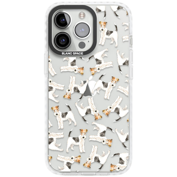 Wire Haired Fox Terrier Dog Pattern