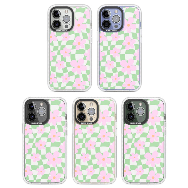 Spring Picnic Clear Impact Phone Case for iPhone 13 Pro, iPhone 14 Pro, iPhone 15 Pro