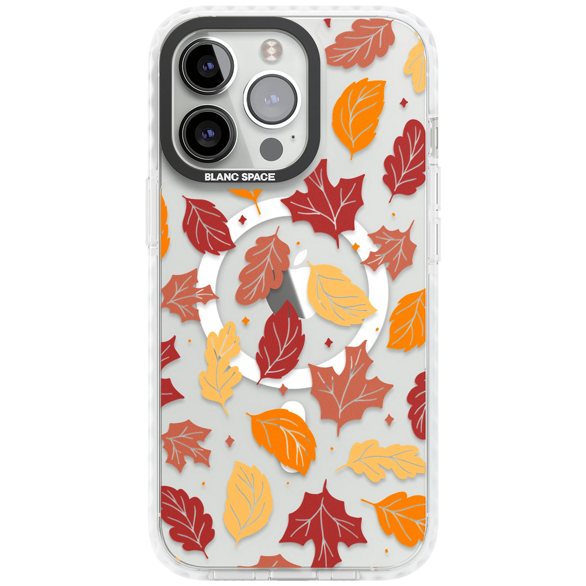 Autumn Leaves iPhone 13 Pro / iPhone 13 Pro Max / iPhone 14 Pro / iPhone 14 Pro Max / iPhone 15 Pro / iPhone 15 Pro Max Impact Pro Clear Phone Case front