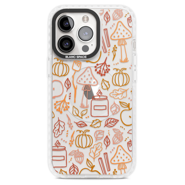 Autumn Line Pattern