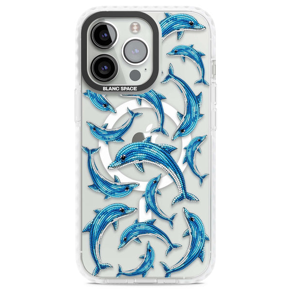 Beaded Dolphins