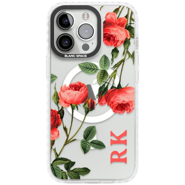 Personalised Vintage Floral Rose