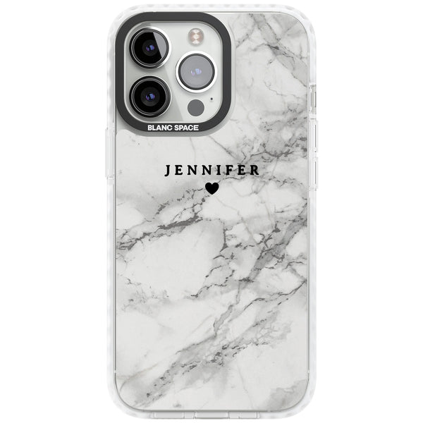 Personalised Classic Grey Marble
