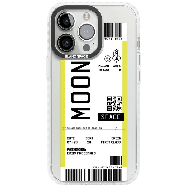 Personalised Moon Travel Ticket