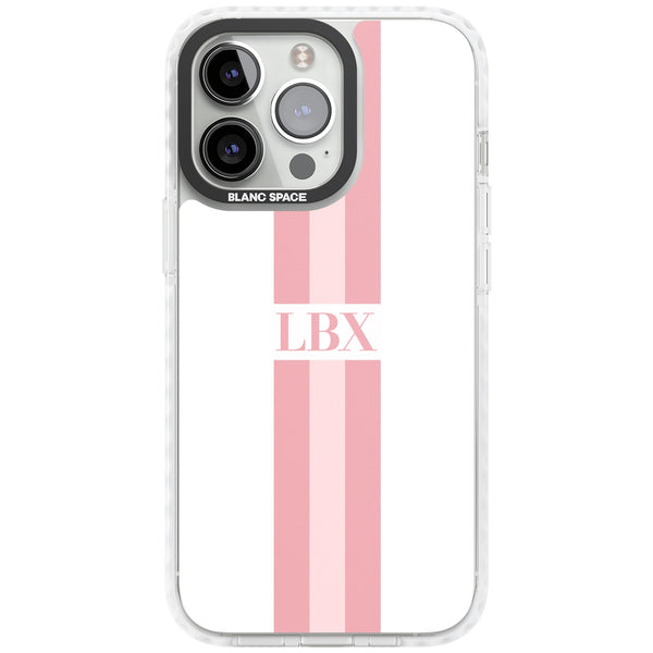 Personalised Minimal Pink Stripe