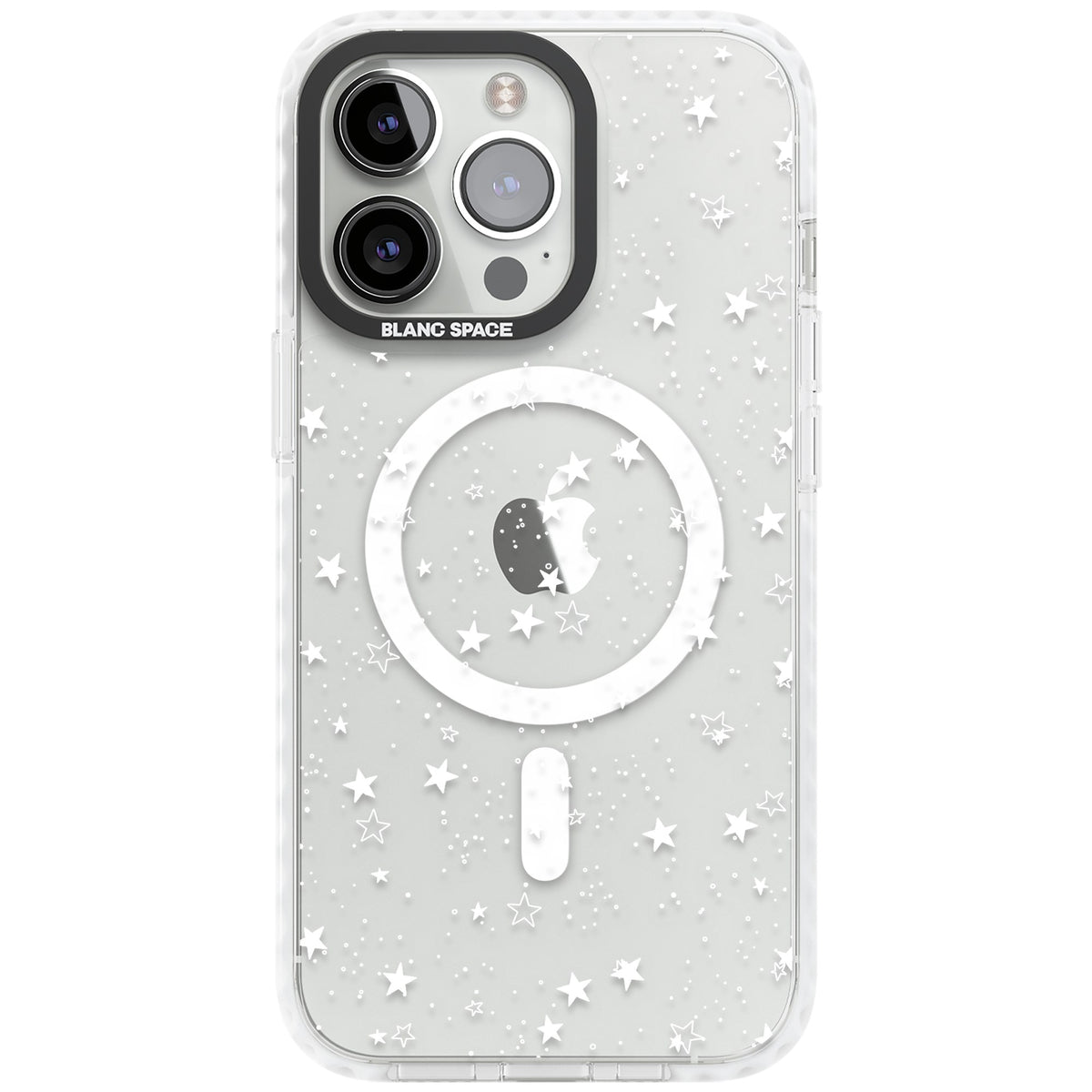 Midnight Starfield iPhone 13 Pro / iPhone 13 Pro Max / iPhone 14 Pro / iPhone 14 Pro Max / iPhone 15 Pro / iPhone 15 Pro Max Impact Pro Clear Phone Case front