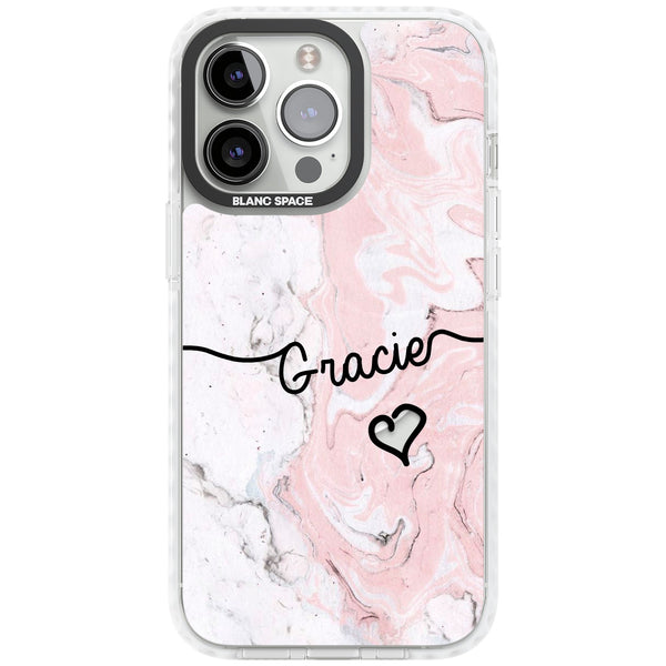 Personalised Pink Marble