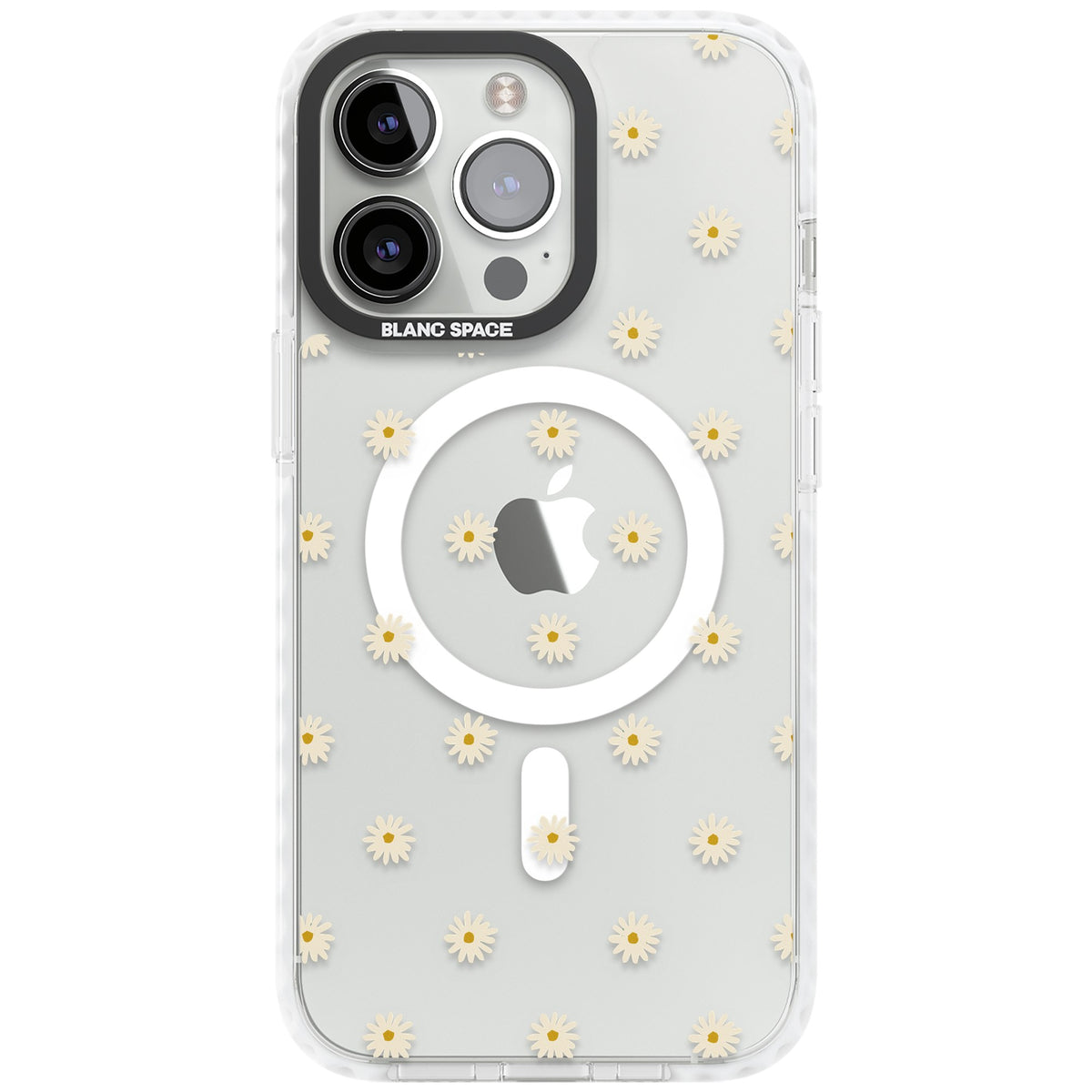 Daisy Pop iPhone 13 Pro / iPhone 13 Pro Max / iPhone 14 Pro / iPhone 14 Pro Max / iPhone 15 Pro / iPhone 15 Pro Max Impact Pro Clear Phone Case front