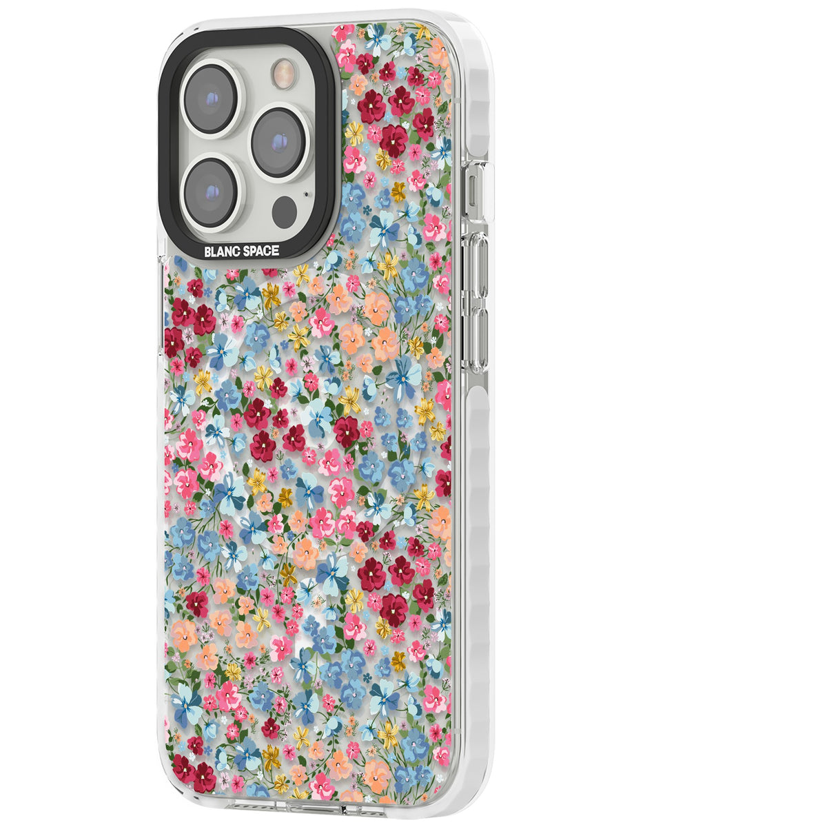Venetian Meadow iPhone 13 Pro / iPhone 13 Pro Max / iPhone 14 Pro / iPhone 14 Pro Max / iPhone 15 Pro / iPhone 15 Pro Max Impact Pro Clear Phone Case side