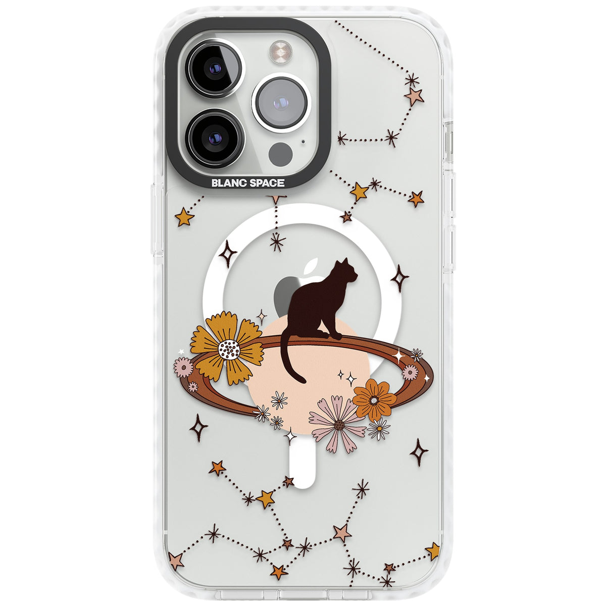 Feline Phenomenon iPhone 13 Pro / iPhone 13 Pro Max / iPhone 14 Pro / iPhone 14 Pro Max / iPhone 15 Pro / iPhone 15 Pro Max Impact Pro Clear Phone Case front