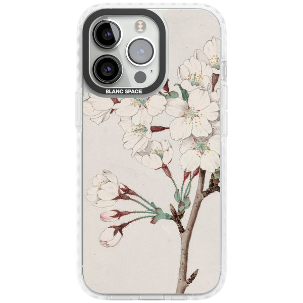 Vintage Japanese White Blossoms