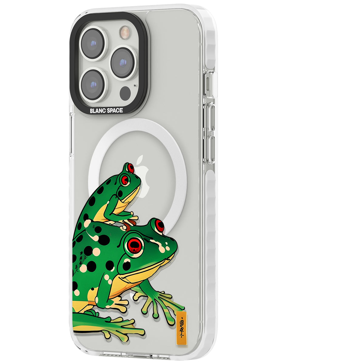 Jade Leap iPhone 13 Pro / iPhone 13 Pro Max / iPhone 14 Pro / iPhone 14 Pro Max / iPhone 15 Pro / iPhone 15 Pro Max Impact Pro Clear Phone Case side