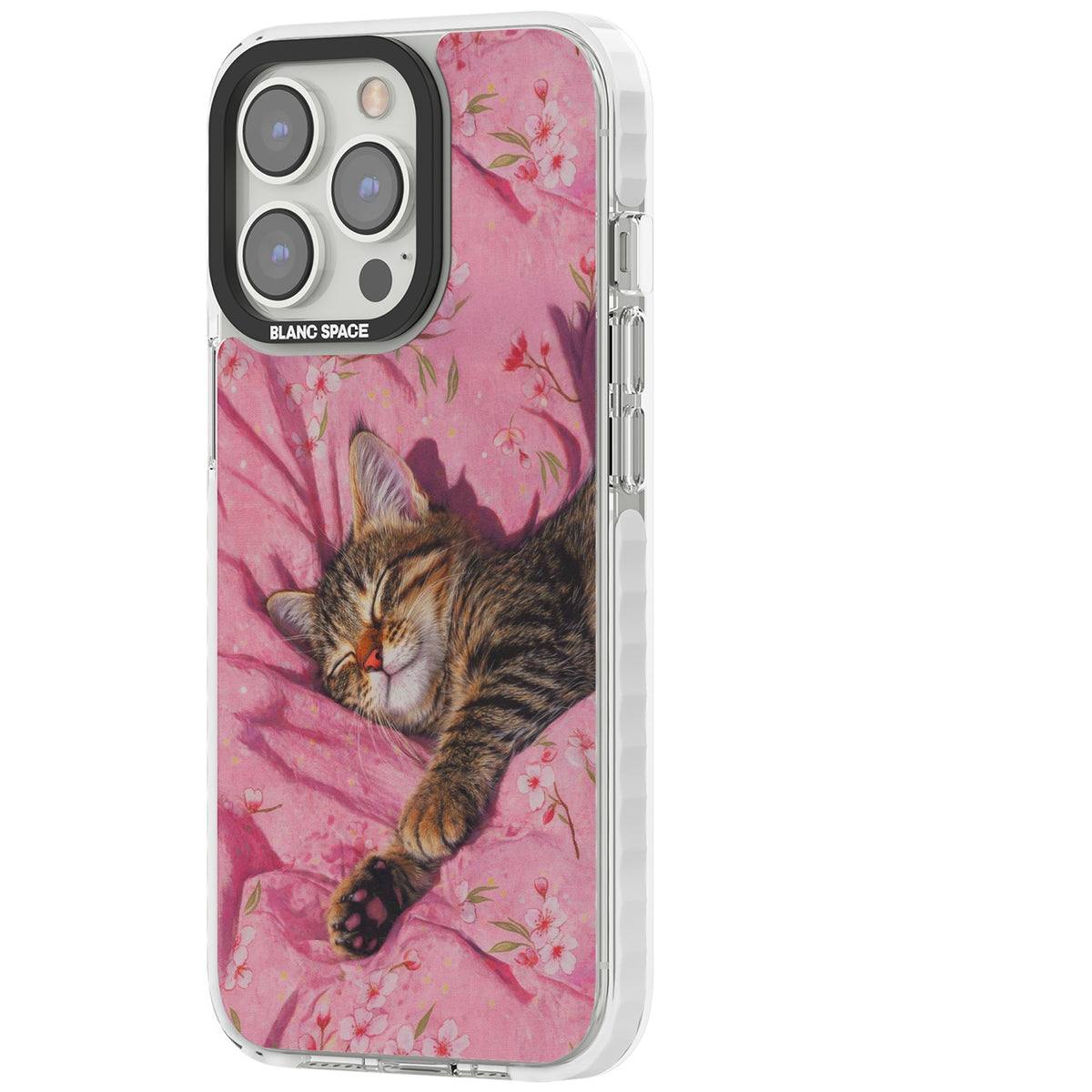 Kitten Dreams iPhone 13 Pro / iPhone 13 Pro Max / iPhone 14 Pro / iPhone 14 Pro Max / iPhone 15 Pro / iPhone 15 Pro Max Impact Pro Clear Phone Case side