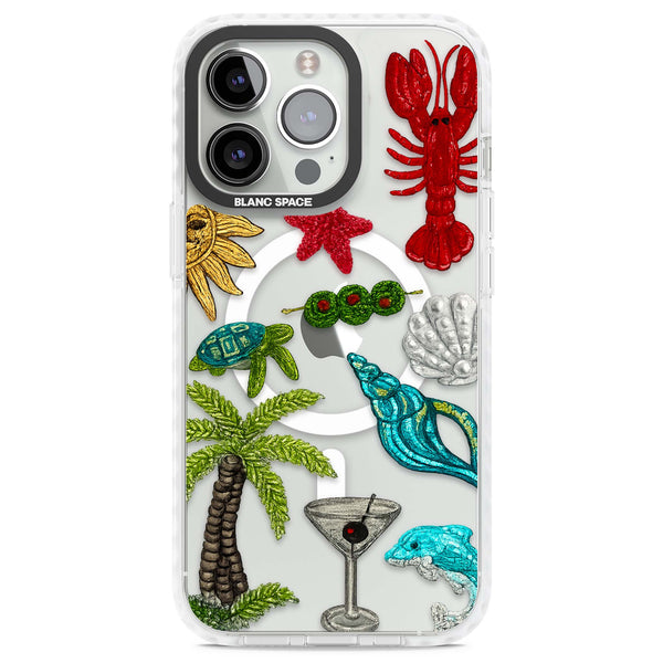 Painted Coastal Pattern