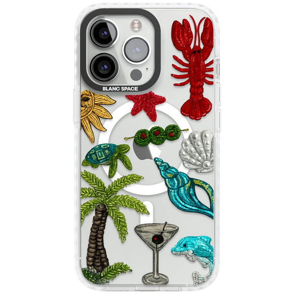 Painted Coastal Pattern