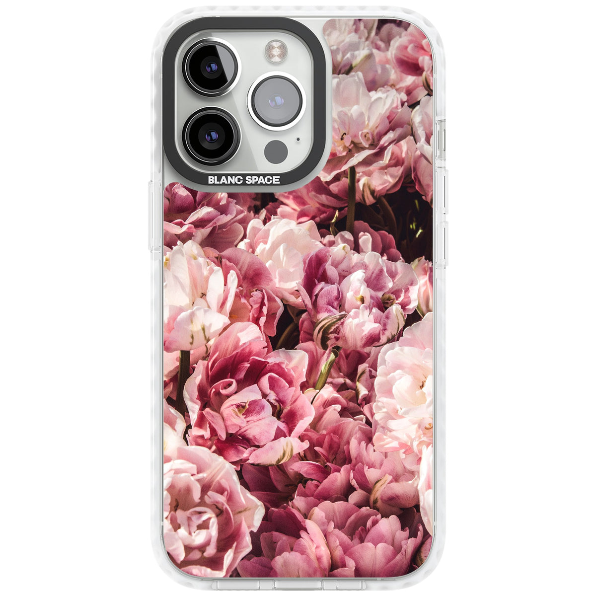 Peony Dream iPhone 13 Pro / iPhone 13 Pro Max / iPhone 14 Pro / iPhone 14 Pro Max / iPhone 15 Pro / iPhone 15 Pro Max Impact Pro Clear Phone Case front