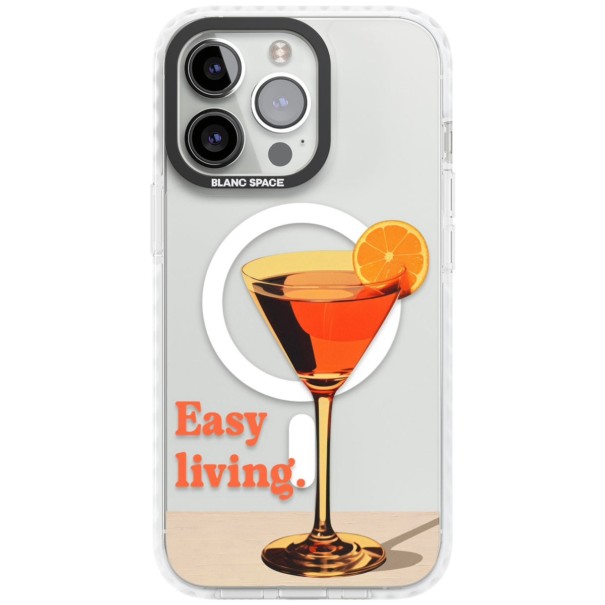 Easy Living iPhone 13 Pro / iPhone 13 Pro Max / iPhone 14 Pro / iPhone 14 Pro Max / iPhone 15 Pro / iPhone 15 Pro Max Impact Pro Clear Phone Case front