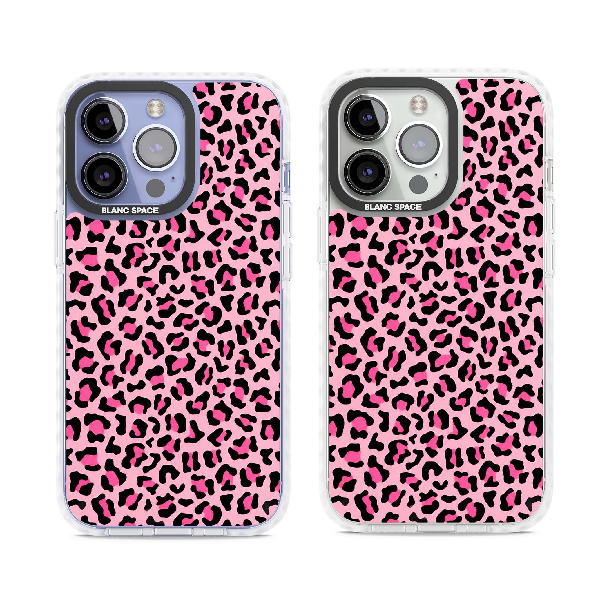 Pink Leopard baddie iPhone case | Impact Magsafe case for iPhone 13 Pro, iPhone 14 Pro, iPhone 15 Pro