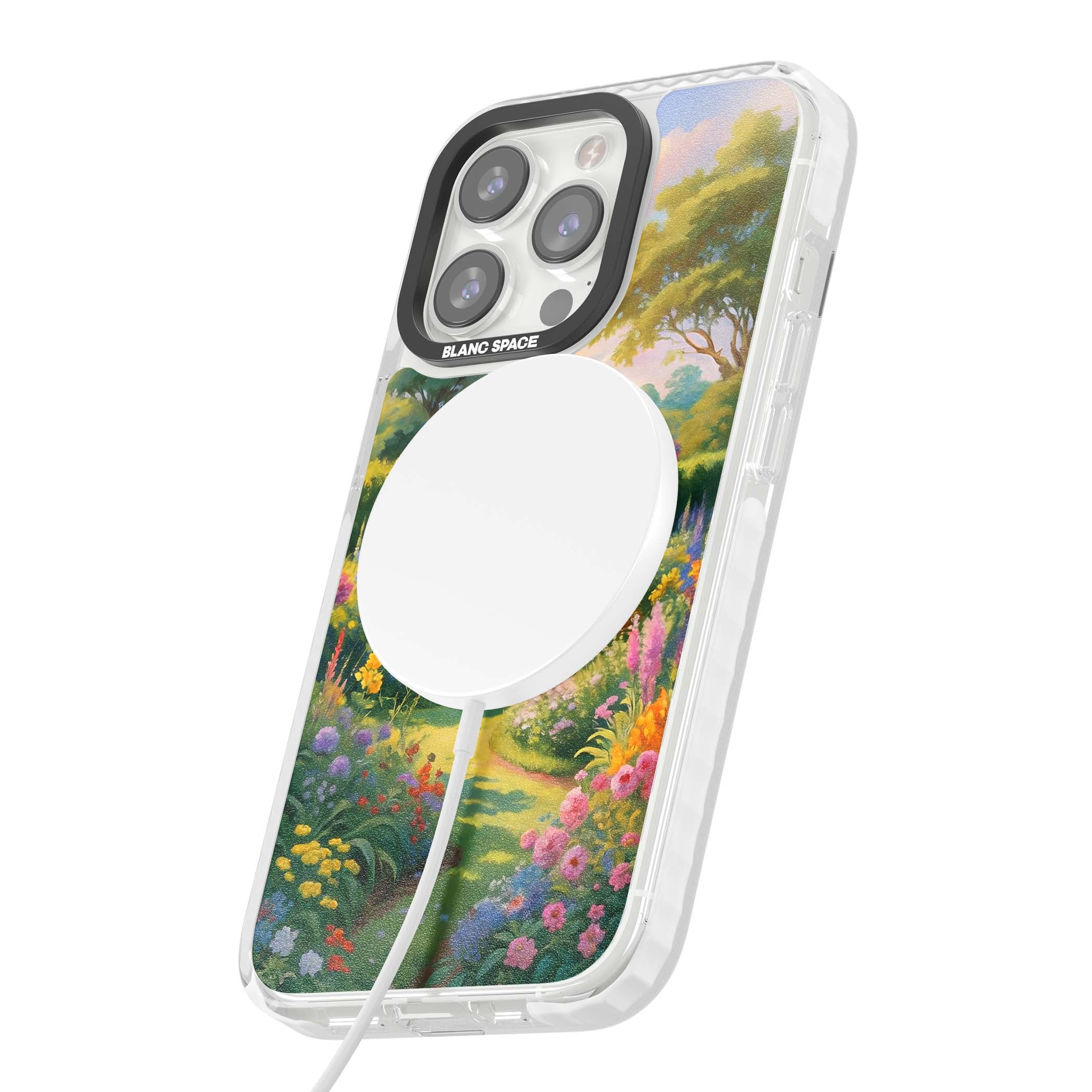 The Painter's Garden floral iPhone case | Impact Magsafe case for iPhone 13 Pro, iPhone 14 Pro, iPhone 15 Pro