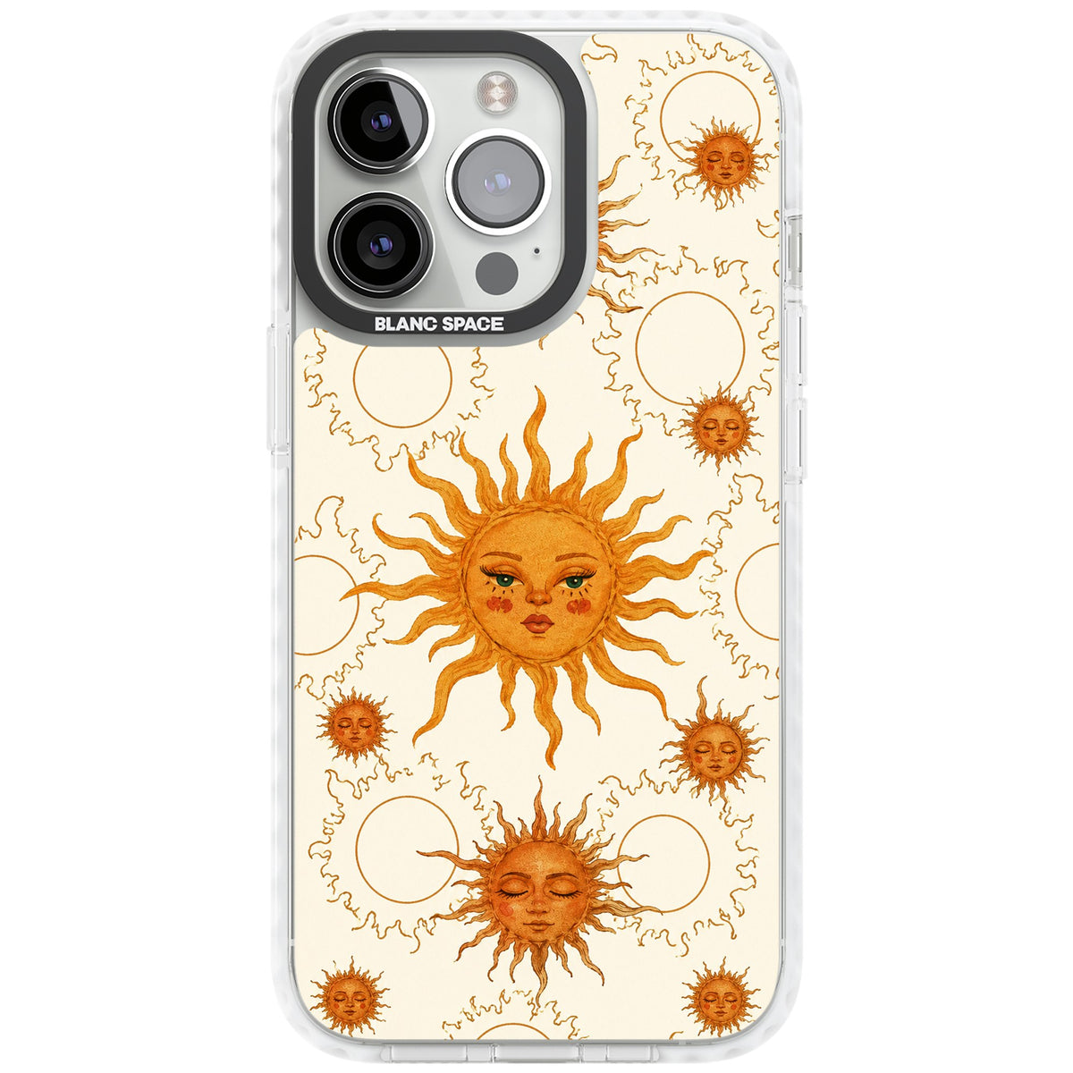 Solstice Muse iPhone 13 Pro / iPhone 13 Pro Max / iPhone 14 Pro / iPhone 14 Pro Max / iPhone 15 Pro / iPhone 15 Pro Max Impact Pro Clear Phone Case front
