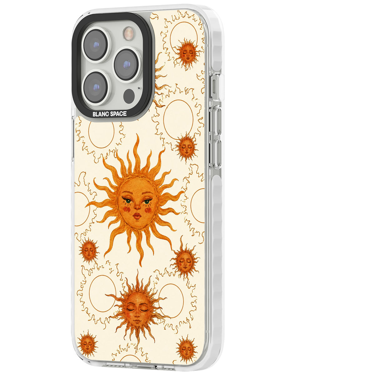 Solstice Muse iPhone 13 Pro / iPhone 13 Pro Max / iPhone 14 Pro / iPhone 14 Pro Max / iPhone 15 Pro / iPhone 15 Pro Max Impact Pro Clear Phone Case side