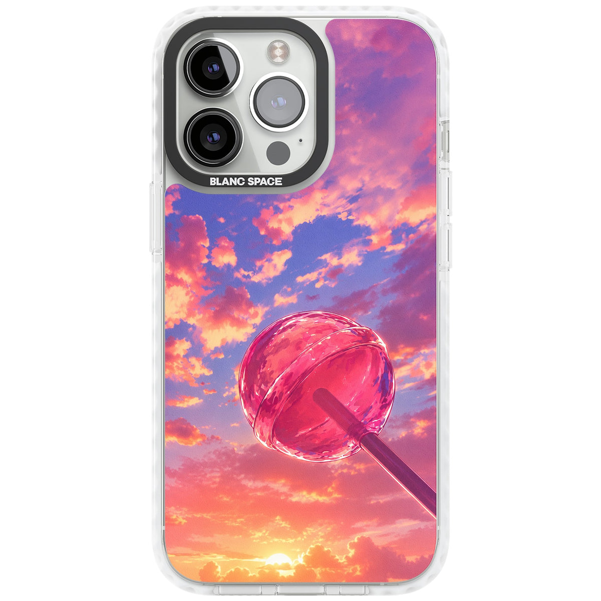 Sugar Sunset iPhone 13 Pro / iPhone 13 Pro Max / iPhone 14 Pro / iPhone 14 Pro Max / iPhone 15 Pro / iPhone 15 Pro Max Impact Pro Clear Phone Case front