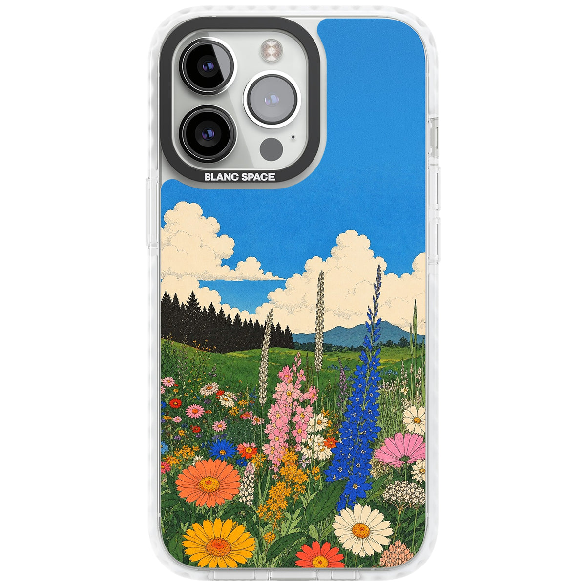 Wildbloom iPhone 13 Pro / iPhone 13 Pro Max / iPhone 14 Pro / iPhone 14 Pro Max / iPhone 15 Pro / iPhone 15 Pro Max Impact Pro Clear Phone Case front