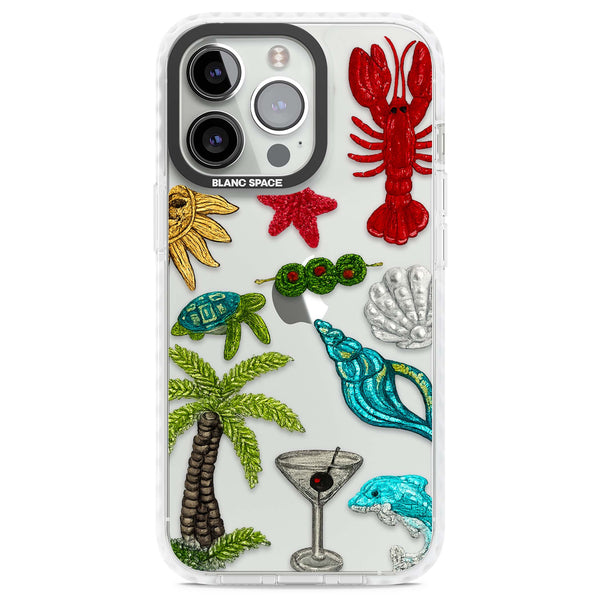 Painted Coastal Pattern