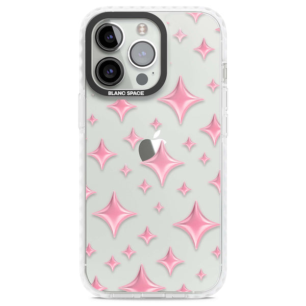 Pink Puff Sparkle Pattern