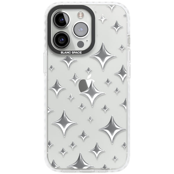 Chrome Puff Sparkle Pattern