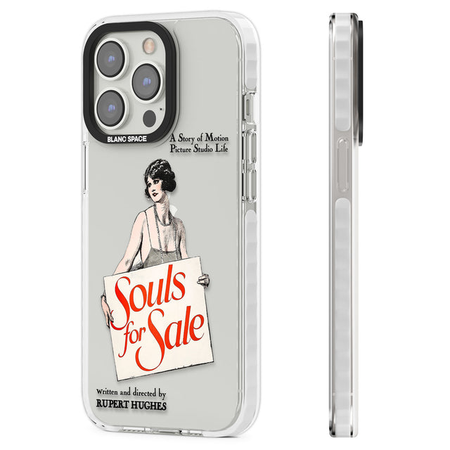 Souls for Sale Poster Clear Impact Phone Case for iPhone 13 Pro, iPhone 14 Pro, iPhone 15 Pro