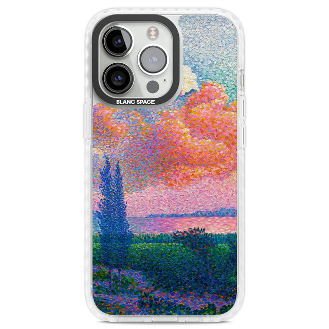 Spring's Garden Clear Impact Phone Case for iPhone 13 Pro, iPhone 14 Pro, iPhone 15 Pro