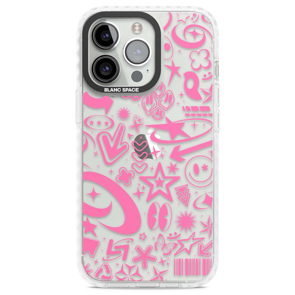 Soft Pink Y2K Pattern