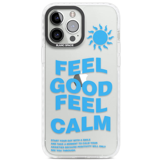 Feel Good Feel Calm (Green)Phone Case for iPhone 14 Pro Max