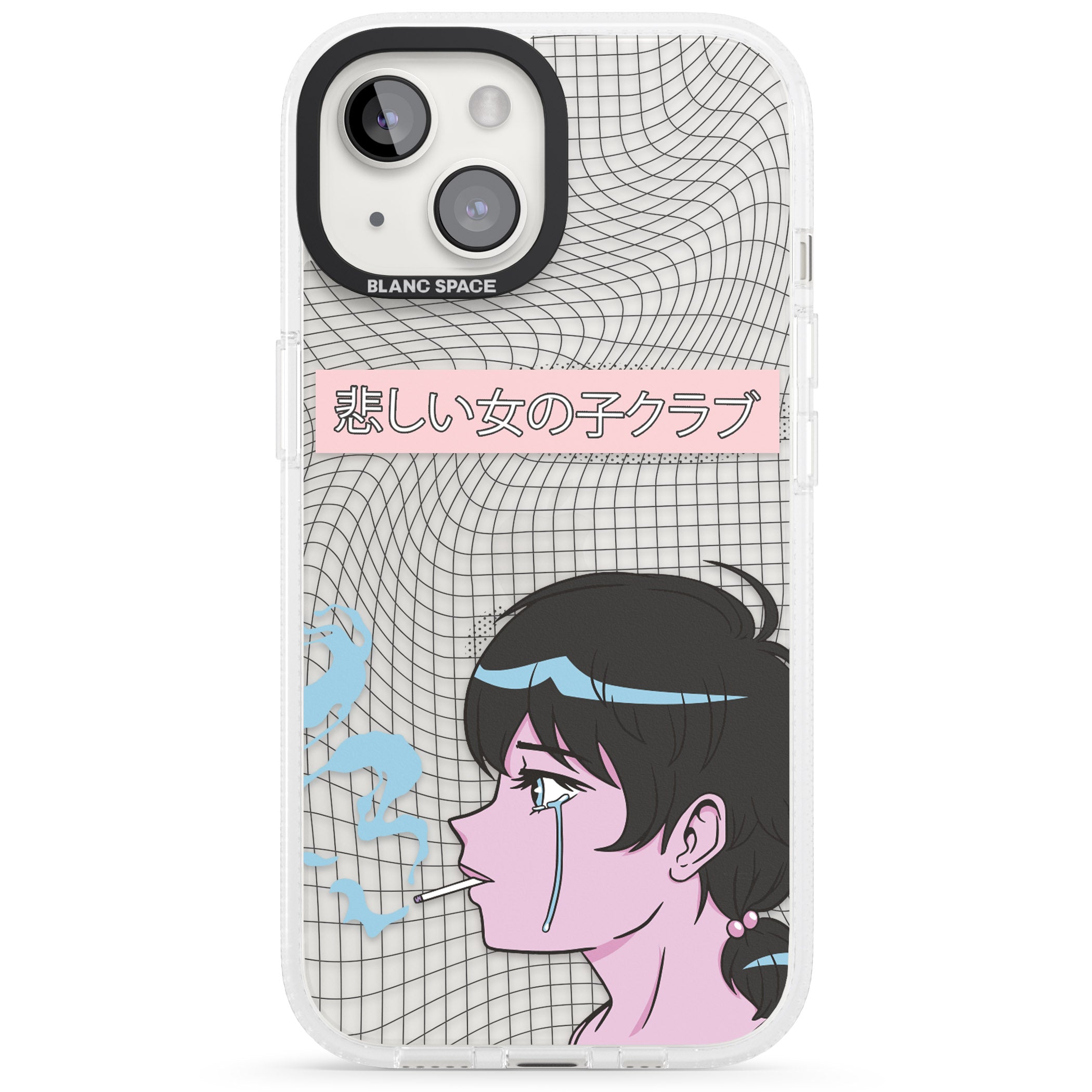 Lost Love iPhone 15 / 14 / 13 Clear Case Impact Air - Blanc Space