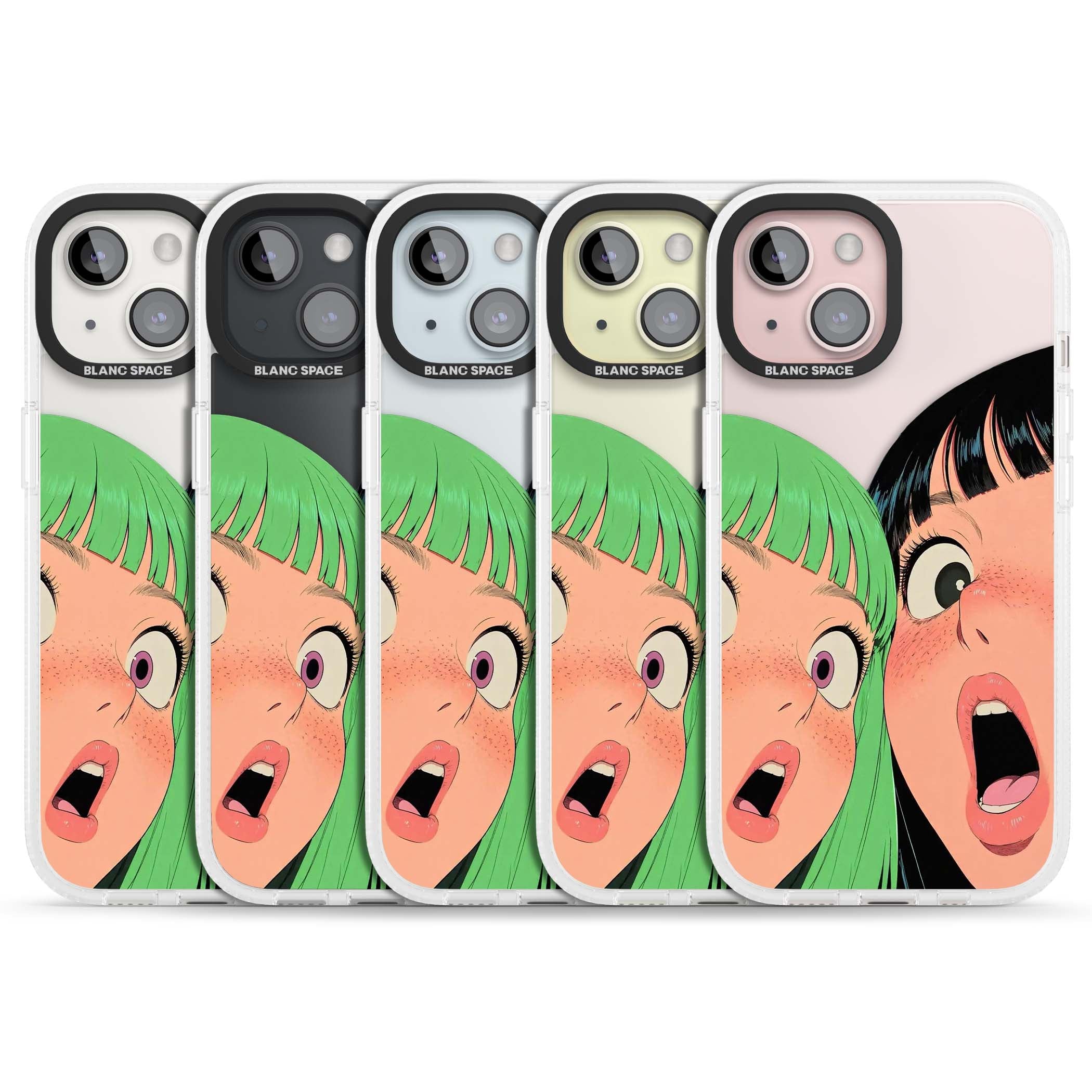 Gasp for her iPhone case | Clear Case Impact Air case for iPhone 15, iPhone 15 Plus