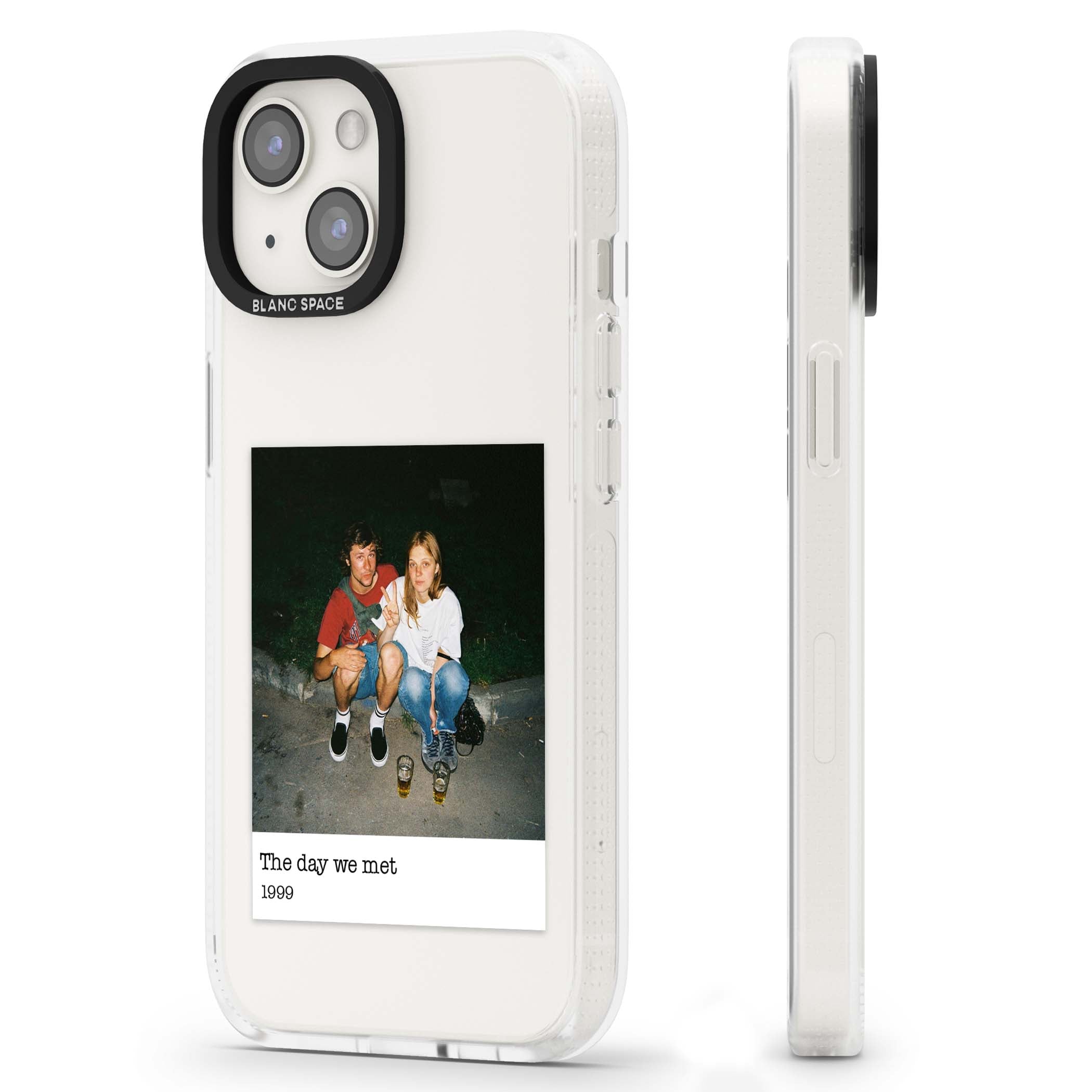 Photo Memory minimal iPhone case | Clear Case Impact Air case for iPhone 15, iPhone 15 Plus