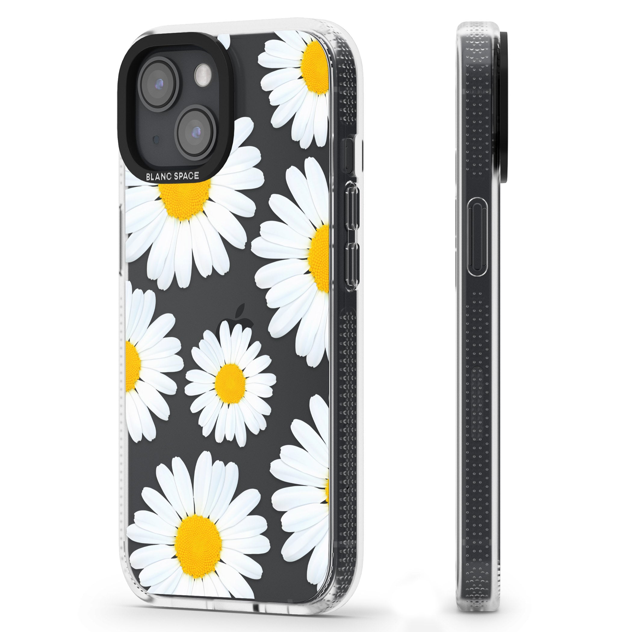 Summer Daisy iPhone 15 / 14 / 13 Clear Case Impact Air - Blanc Space