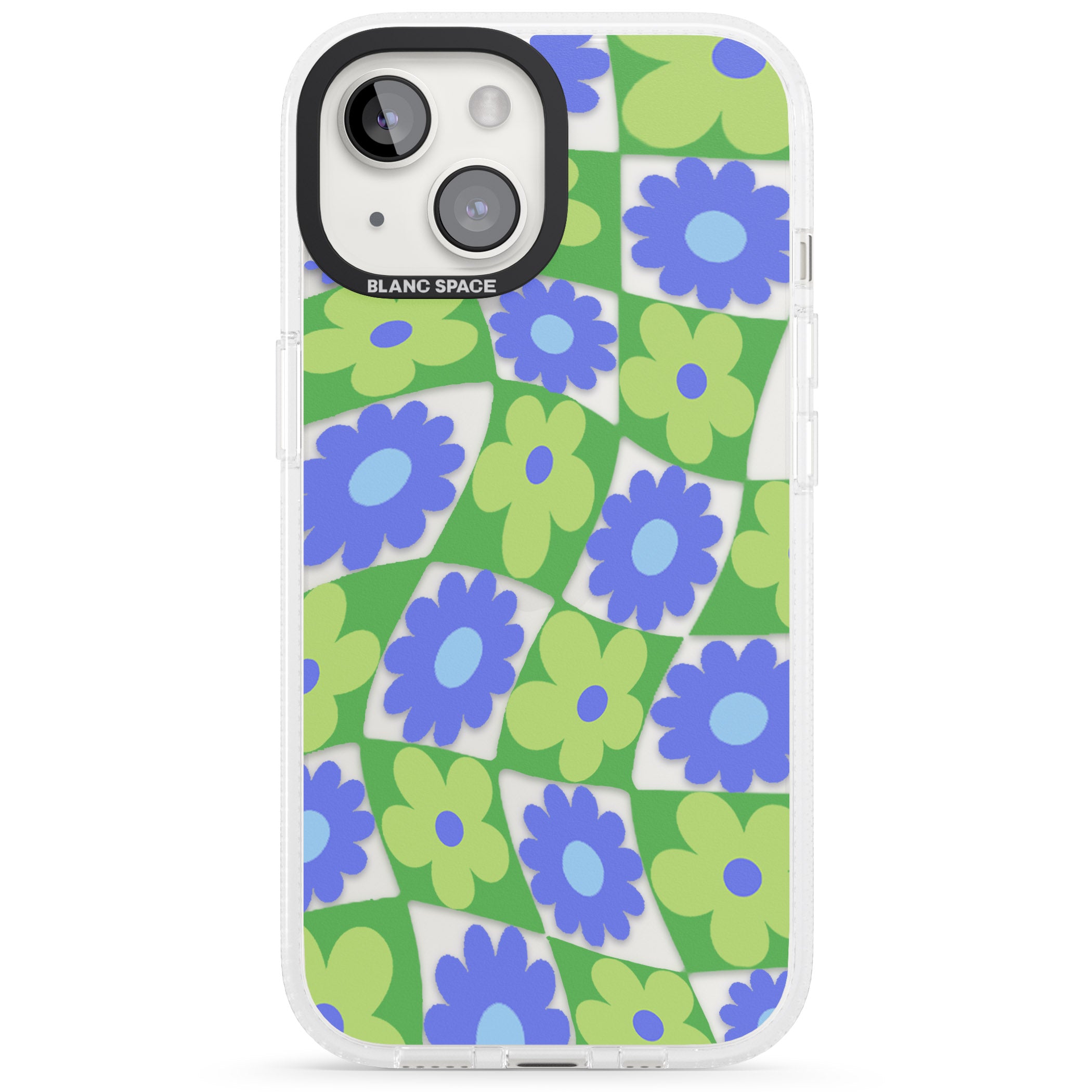 Garden Party iPhone 15 / 14 / 13 Clear Case Impact Air - Blanc Space