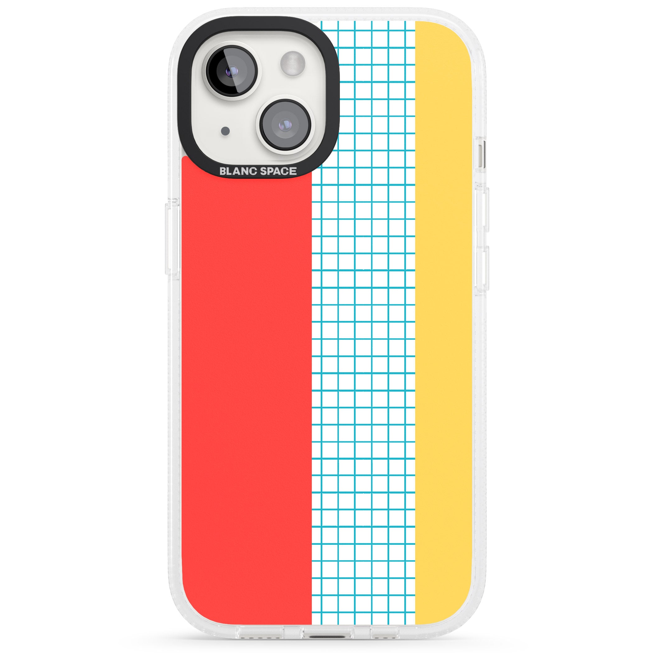 Abstract Grid Red, Blue, Yellow