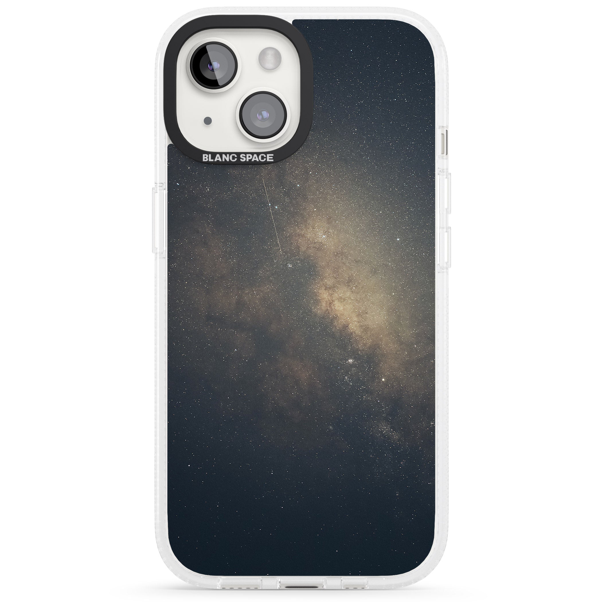 Night Sky Photograph iPhone 15 / 14 / 13 Clear Case Impact Air - Blanc Space