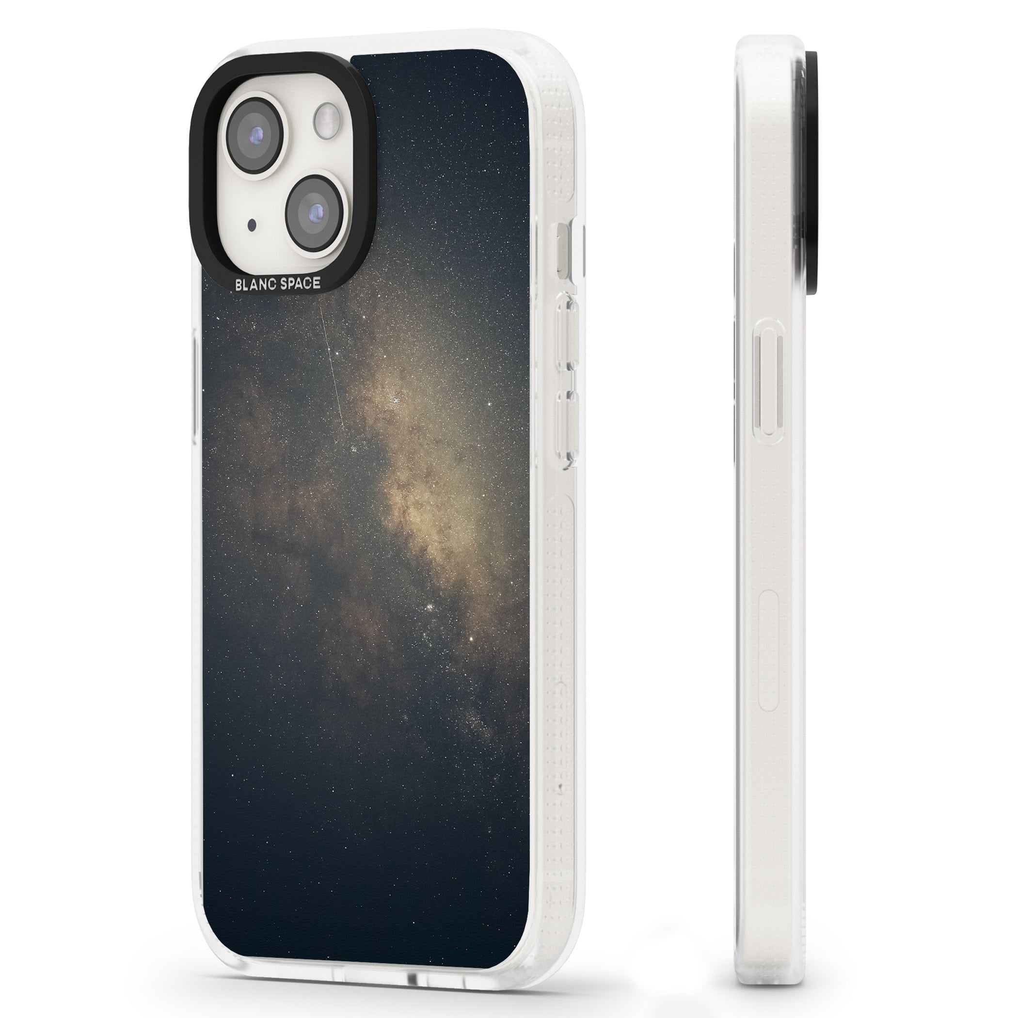 Night Sky Photograph iPhone 15 / 14 / 13 Clear Case Impact Air - Blanc Space