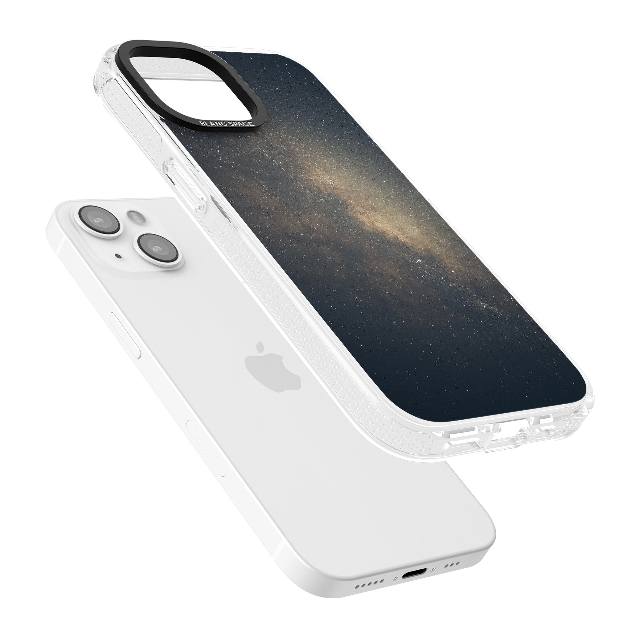 Night Sky Photograph iPhone 15 / 14 / 13 Clear Case Impact Air - Blanc Space