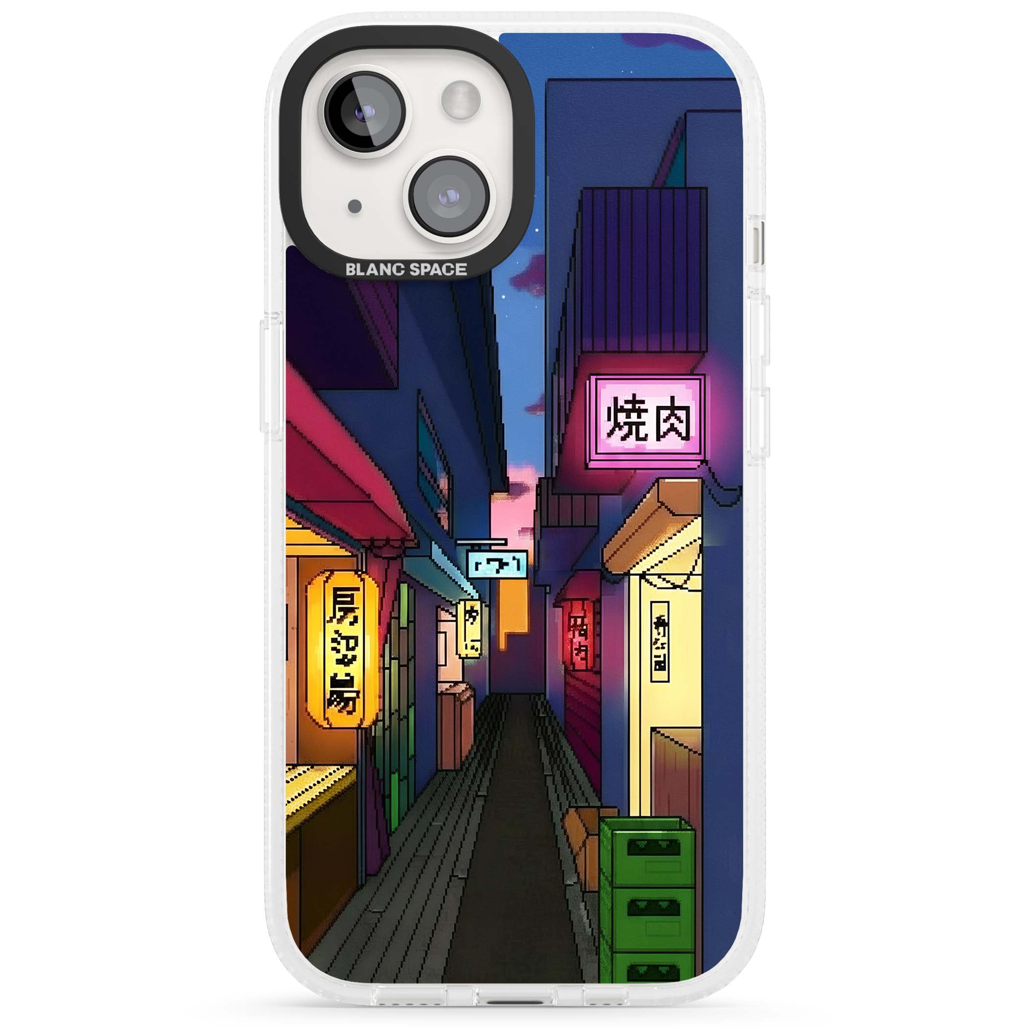 Nights In The Yokocho for him iPhone case | Clear Case Impact Air case for iPhone 15, iPhone 15 Plus