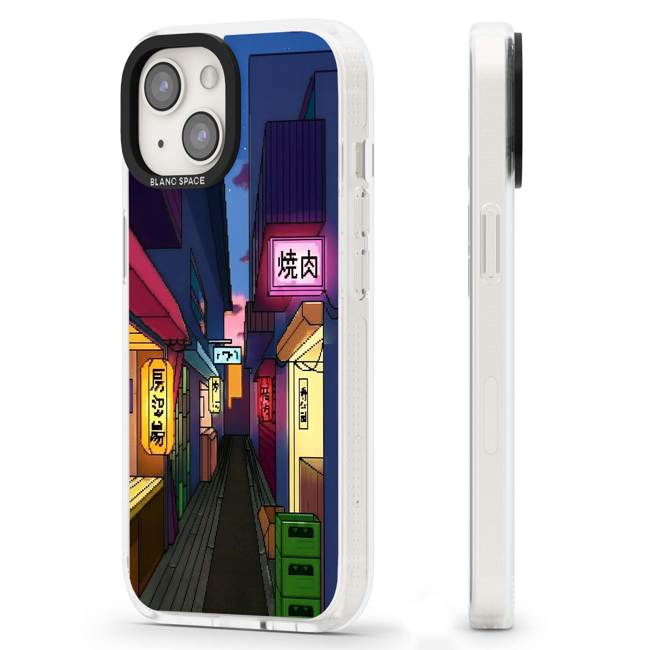 Nights In The Yokocho for him iPhone case | Clear Case Impact Air case for iPhone 15, iPhone 15 Plus